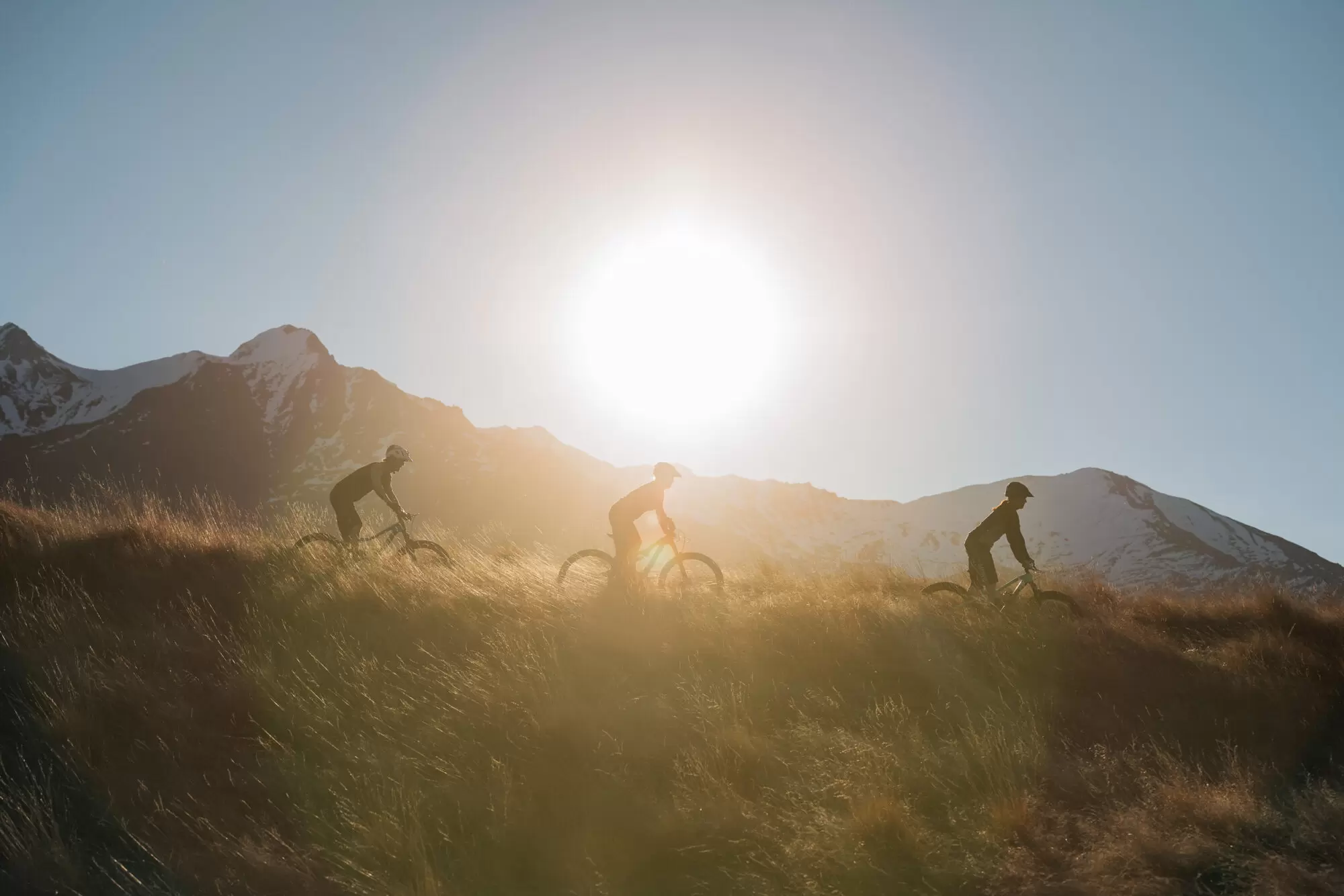 wanaka-bike-glendhu-sunset